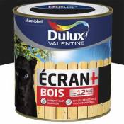 Peinture bois extérieur Ecran+ Bois Dulux Valentine satin noir RAL 9005 0 5L