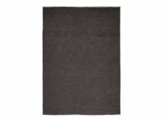 Reversible effect - tapis réversible charbon/gris foncé 120x170
