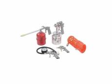 Silverline - coffret 5 accessoires pour outils pneumatiques SIL5055058122155