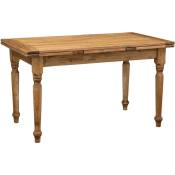 Table en bois massif 140x80 Table de cuisine de salle