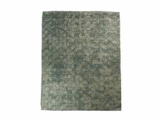 Tapis classique - polyester - bleu/rose/gris/vert - 160x230 cm