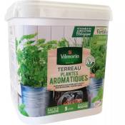 Vilmorin - Terreau Pots de Jardinières aromatiques seau de 5 litres
