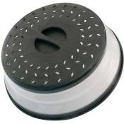 XVX - Cloche Micro Ondes-sans BPA-Couvercle Micro-Ondes 3en1-Cloche pour Micro Onde Retractable Anti Vapeur et Fonction Passoire-Accessoire Lave