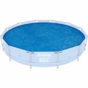 Bestway - Couverture de piscine Solar ron - Blauw