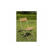 Chalet&jardin - chaise pliante en robinier ceruse