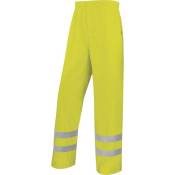 Delta Plus - pantalon de pluie haute visibilité jaune