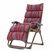 FEIFEI Fauteuils inclinables Chaise Zero Gravity, chaises