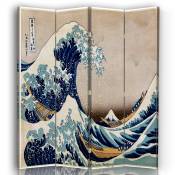 Paravent La Grande Vague de Kanagawa - K. Hokusai 145x180cm