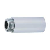 Rallonge de robinet - Mâle/Femelle - Ø1/2 - Longueur 25mm - Laiton chromé