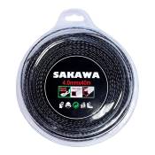 Sakawa - Fil Debroussailleuse Nylon Helicoidal 4.0