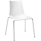 Scab Design - Chaise Zebra antishock 4 pieds - Blanc