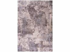 Signature - tapis abstrait "roche" beige 080 x 150