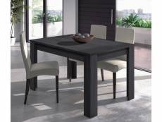 Table de salle à manger extensible, couleur gris cendré, dimensions 140 x 78 x 90 cm 8052773326841