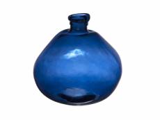 Vase symplicity 33 cm bleu