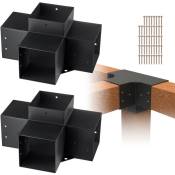 Vevor - Kit Supports de Pergola 6x6 po 15x15 cm Support