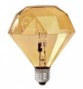 Ampoule halogène E27 Diamond Light / 15W - Frama orange