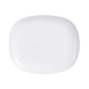 Assiette blanche plate 28.1 x 23.3 cm