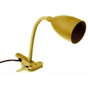 Atmosphera - Lampe Pince Design Sily 43cm Jaune Ocre