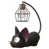 Ensoleille - Résine Motif chat lampe Creative lumière de nuit Table de chevet Lampes pour lire (fil de fer Abat-jour)
