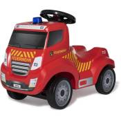 Ferbedo Vehicule autoporte des pompiers nouveau + voiture autoportee pour camion de pompiers lumire bleue sirne klaxon