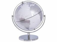 Globe blanc et argenté 33 cm drake 234925