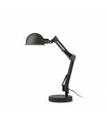 Lampe de bureau noire Baobad 1 ampoule