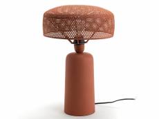 Lampe de table aya brique - amadeus