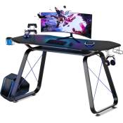 Mc Haus - Bureau gaming desk, bureau gamer ergonomique,