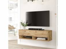 Meuble tv laitila à porte 29,5 x 100 x 31,5 cm effet