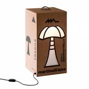 MINI PIPISTRELLO CARTON-Lampe à poser Carton Mini Pipistrello H62cm Marron Martinelli Luce