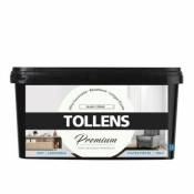Peinture Tollens premium murs boiseries et radiateurs blanc crème mat 2 5L