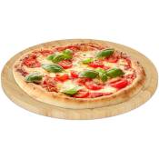 Planche à pizza, bambou naturel, diamètre de 32 cm,