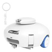 Robot Piscine - Robot Nettoyeur pour Piscine de fond 60 m² - Aspirateur - Batterie 140 min + Vitesse de déplacement: 16 M/min