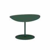 Table basse Galet n°2 INDOOR / 58 x 75 x H 39 cm - Matière Grise vert en métal