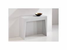 Table console extensible cosmic blanc mat 20100853525