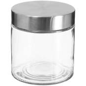 5five - bocal verre couvercle inox nixo 0,75l - Transparent