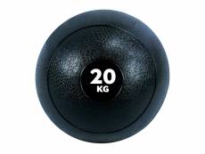 Balle lestée fitness "slam ball" en caoutchouc | 20 kg