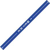Bande verticale 1 mètre avec flèche - Spécial sol - 1000 x 70 mm - Bleu - Novap
