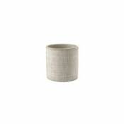 Cache-pot Cylindre Small / Grès - Ø 12 x H 12 cm - Serax beige en céramique