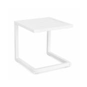 Iperbriko - Table Basse Hilde 40X40 Blanc Ld30 -