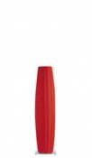 Lampadaire Colonne / H 165 cm - Tissu - Dix Heures Dix rouge en tissu