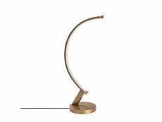 Lampe à poser design en spiral led blety h47cm métal