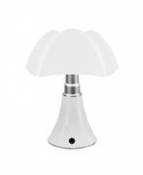 Lampe sans fil Minipipistrello LED / H 35 cm - Rechargeable USB - Martinelli Luce blanc en métal