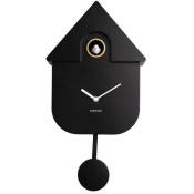 Present Time - Horloge Coucou moderne Noir - Noir