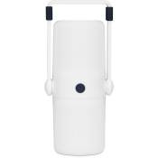 Privatefloor - Lampe de Table led - Lampe Portable Rechargeable usb - Tubo Blanc - abs - Blanc