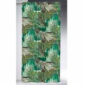 Rideau obscurcissant imprimé ambiance tropicale - Vert - 145 x 260 cm