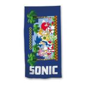 Serviette de plage - Sonic avec tous les personnages