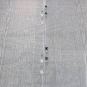 Tissu en étamine à jacquard - Gris - 3 m