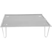 Tlily - Table Pliante de Camping en Alliage D'Aluminium