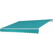 Toile de rechange pour store T792, store à bras articulé toile de rechange 5x3m Polyester turquoise - turquoise